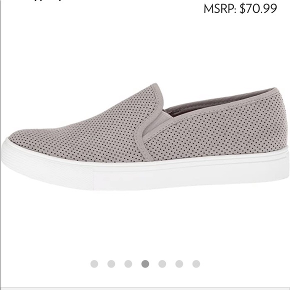 🆕Steve Madden slip on grey sneakers Sz 9 - Picture 4 of 11
